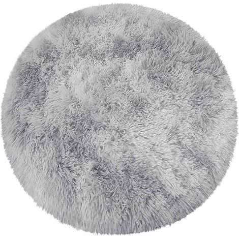 Tapis Rond - 120 cm - Semelle Antidérapante - Pour Salon Chambre Salle De Bain - 1 Pièce (1/5)