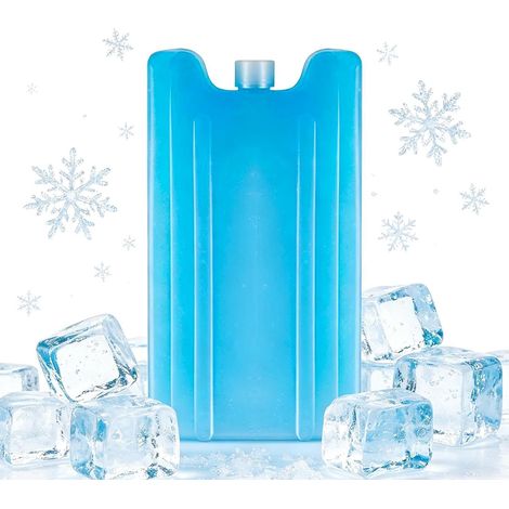 Las bolsas de hielo reutilizables de 400 ml proporcionan un enfriamiento rápido y son ideales para cajas isotérmicas, ofreciendo una retención de frío de larga duración. (1/5)