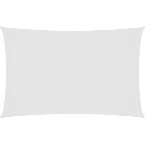 Maison Exclusive - Toldo de vela rectangular tela Oxford blanco 2 (1/5)