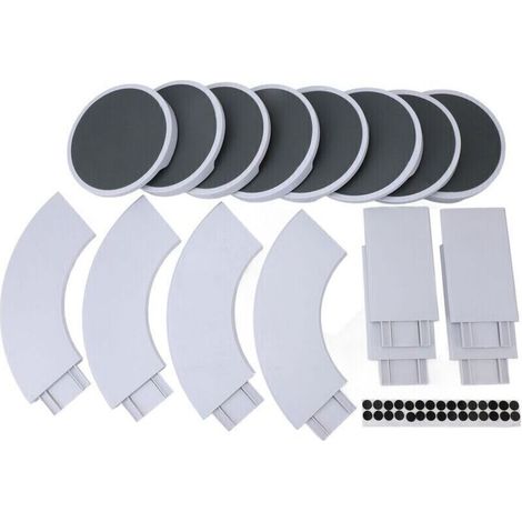 Plateau tournant multifonctionnel, rotatif à 360°, réutilisable, portable, pour table à manger (1/4)