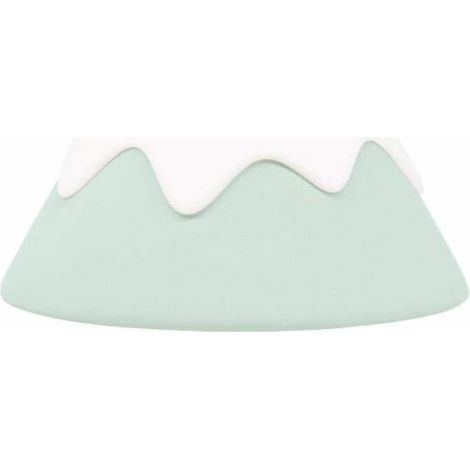Lampe De Montagne De Neige Led Veilleuse En Silicone Tactile Avec Lampe -Vert Menthe sunflower (1/2)