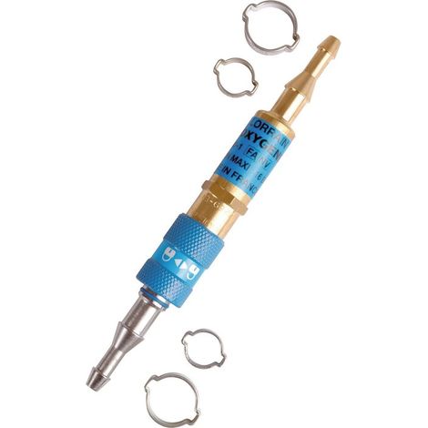Raccords rapides isocouple, clapet arpf intégré - Le lorrain - Oxygène