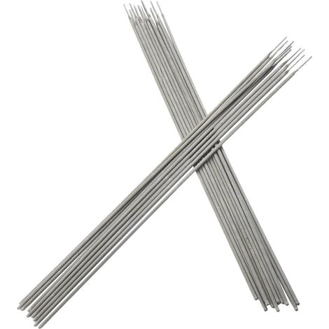 20 pièces d'électrodes de soudage en acier inoxydable de 1,0 mm à 4,0 mm de diamètre, baguettes de fil à souder A102 pour soudage (2,0 mm) (1/5)
