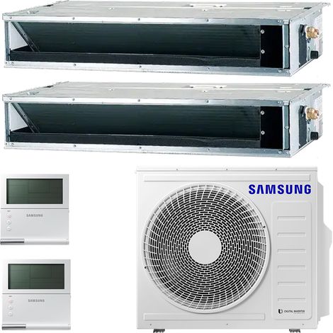 Condizionatore Samsung Canalizzabile Dual Split 9000+18000 BTU AJ068TXJ3KG