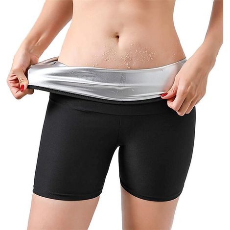 2-in-1 Saunahose für Damen – Sport und Figurformung – Schweißtreibende Leggings zur Gewichtsreduktion (1/5)