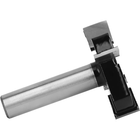 Trancheuse 4 Lames Type T Noir pour Bois - Outillage Menuiserie Durable Accessoire Quincaillerie (1/5)