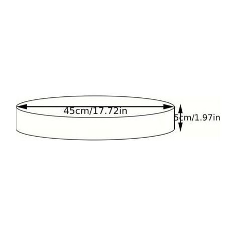 Set mit 2 runden Outdoor-Kissen – Lila, strapazierfähiger Bezug mit Reißverschluss (1/5)