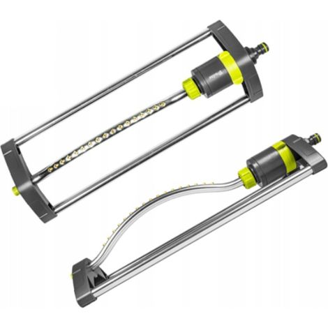 Viereckregner Rasensprenger 230m² 17 Messingdüsen Regner Sprinkler LIME LINE LE-6303 BRADAS 2204 (1/5)