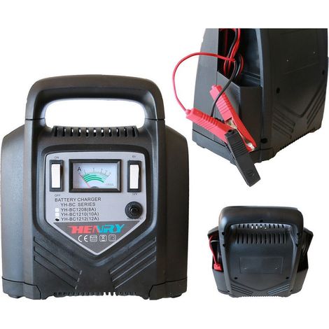 TRADE SHOP - Caricabatteria Auto 12v Moto 6v Carica Batterie 12a Accesori 6v 12v Bc-1212 - (1/5)