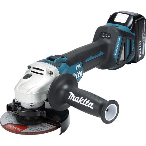 Makita – Meuleuse d'angle sans fil 18V DGA511Z 125 mm – Moteur Brushless – Vitesse 3000-8500 tr/min – Technologie XPT
