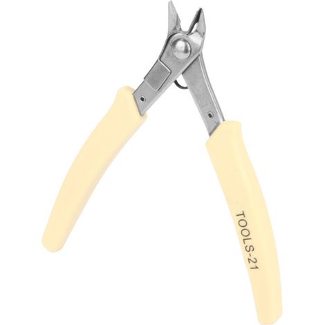 Pince électronique coupante latérale, outil multifonctionnel pour électricien (WEL-21) (1/5)