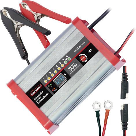 Dino KRAFTPAKET LifePo4 10A 136341 Chargeur 12 V D313652 (1/3)