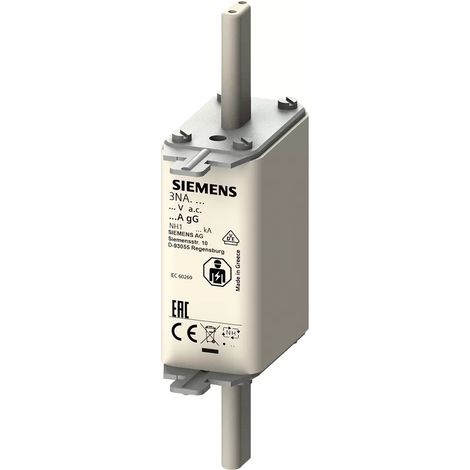 Siemens 3NA3136 Sicherungseinsatz Sicherungsgröße = 1 160 A 500 V 3 St. (1/2)