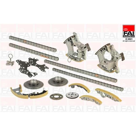 Kit de distribution par chaîne FAI AutoParts TCK247 AUDI 06E 109 229 A
