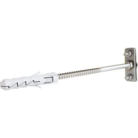 Support de paratonnerre avec broche pour fil à visser, acier inoxydable 160 mm (1/2)