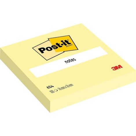 Post-it Haftnotiz R350 CY 76x127mm 100Bl ge 12 St./Pack. (R350 CY) (1/3)