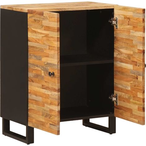 Maison La Vie - Buffet Salon Moderne - Meuble de rangement - de Rangement Marron 60 x 33 x 75 cm bu4243 (1/5)