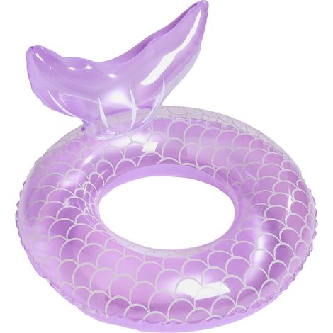 Meerjungfrauen-Schwimmring, Kinder- und Erwachsenen-Schwimmring, aufblasbarer Schwimmring, 70 Pfund