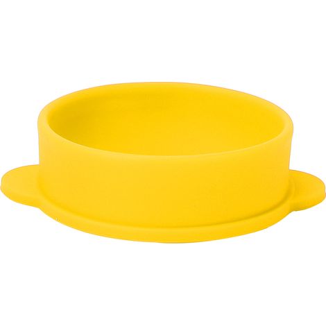 Pot à cire de rechange pour chauffe-cire, bol en silicone pour épilation, accessoire jaune (1/5)