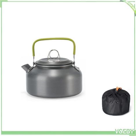 Bouilloire d'extérieur - FAFEICY - Fafeicy - 0,8 L - Alliage d'aluminium - Poignée anti-brûlure pliable (1/5)