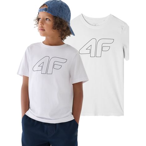 Kinder-Sport-T-Shirt 4F 4FJWMM00TTSHM1627 10S R-164 (1/5)