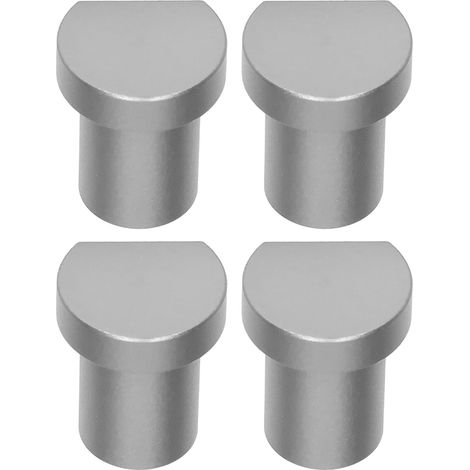 4 pièces butées de table de travail multifonctions pour menuisier, taquets d'arrêt de banc de 20 mm de diamètre, argenté (1/5)