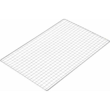 40x25 cm BBQ Grille Acier Inoxydable Grille Extérieure Cuisson Barbecue Accessoires (1/5)