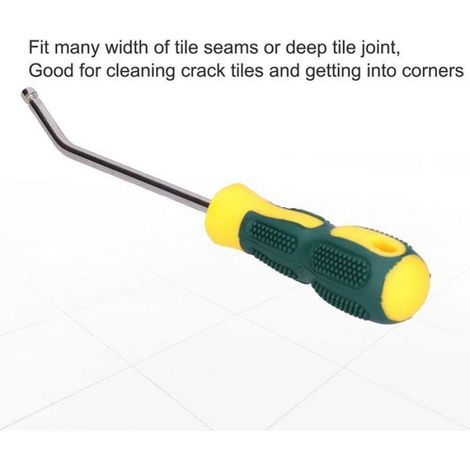 Grattoir À Calfeutrage - Alliage Métallique - Pour Joints Carrelage - Poignée Ergonomique - 1 Pièce (1/5)