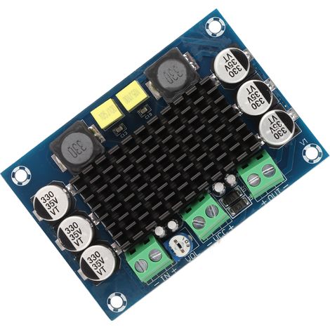 100-W-Mono-Verstärkerplatine, 1-Kanal-Verstärkermodul für DIY-Audiosysteme, DC 12–26 V Lautsprecher (1/5)
