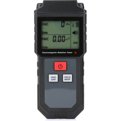 Compteur Geiger Portatif, Détecteur De Rayonnement Nucléaire Testeur De Rayonnement Électromagnétique