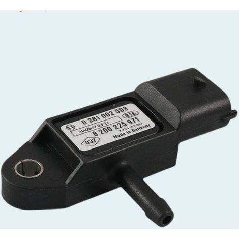 Ansaugkrümmerdrucksensor für Renault und Fiat – ABS-Material – 3-poliger Stecker – OE-Referenz 0281002593 (1/5)