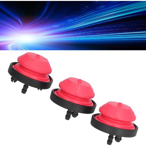 Lot de 3 ampoules d'amorçage pour souffleuses à neige Craftman, MTD, Ryobi et Yardman (références 751-10639 et 951-10639A). (1/5)