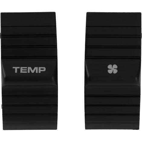 pair of car temperature control buttons 99765310111 compatible with Porsche 997.1 Carrera 911 2005-2008 (1/5)