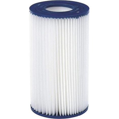 Lot de 2 cartouches Jilong TYPE III 106x203mm filtration piscine hors-sol (1/2)
