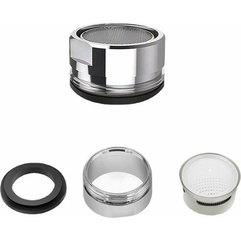 1 Pc Mousseur Robinet, 24mm Aerateur Filtre Robinet Accessoires Économiseurs d'Eau avec joint d'étanchéité pour Cuisine Salle de Bain (1/5)