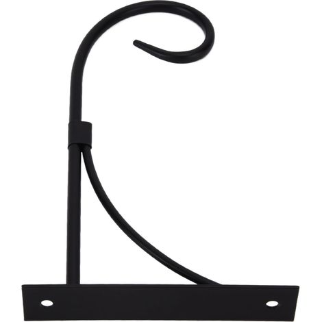 Lot de 2 supports muraux vintage pour plantes, crochets décoratifs en métal (1/5)