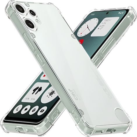 Funda CMF Nothing para iPhone 2 Pro, resistente a caídas, transparente. (1/5)