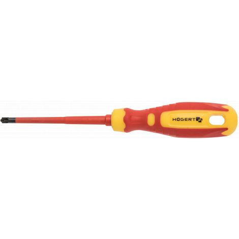 Isolierter Schraubendreher gtv pz2sl6 1000V 100 mm