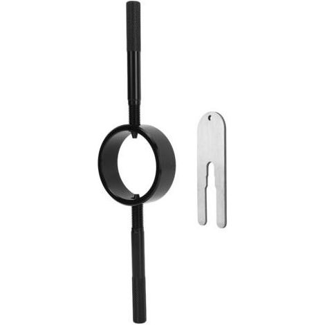 Kit d'outils compresseur ressort de fourche moto – Aluminium 6061 – Compatible vélos de rue à l'envers – 4 pièces (1/5)