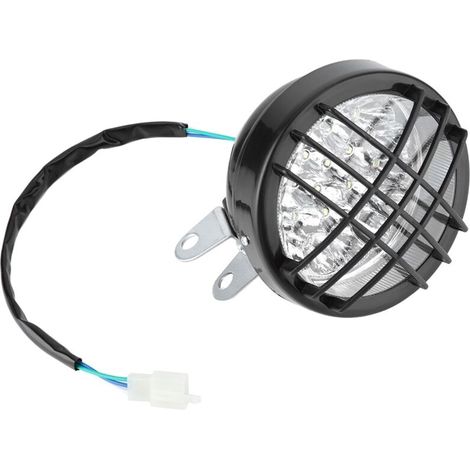 Jeffergarden Alliage d'aluminium Karting ATV Voiture Phare LED Lumières pour 70cc 110cc 125cc 200cc (1/4)