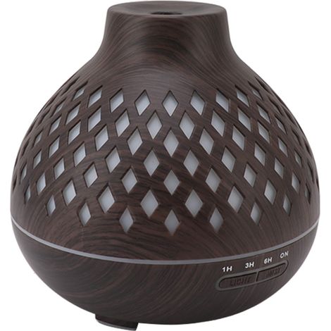 400-ml-Luftbefeuchter mit Zwiebelholz-Aromatherapie, farbigem Licht, Ultraschall-Diffusor für ätherische Öle, 100–240 V EU-Stecker (1/5)