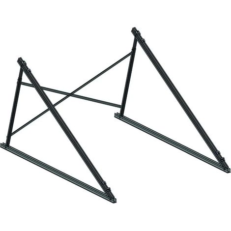 BRÖTJE Juego básico solar para techo plano RDF SFDG-DF, 7744762