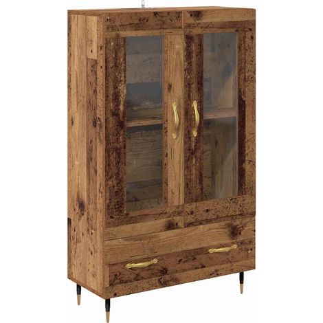 Buffet,Haut Armoire Bois Ancien 69,5 x 31 x 115 cm Bois d'ingénierie CFW582374 (1/5)