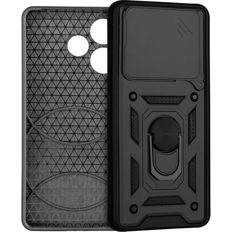 Gepanzerte Schutzhülle für Oppo A5 Pro 5G, CamShield Slide, schwarz (1/5)