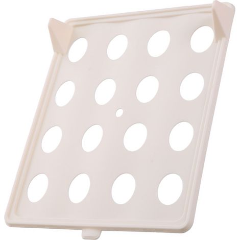 Plateau de rangement pour vêtements, étagère pliable innovante pour t-shirts et autres vêtements, jaune (1/5)