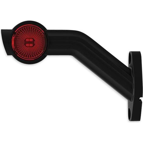 Oc-Pro – Feu de gabarit gauche LED 3 fonctions – Tension 12/24/36V – Longueur 19,5 cm – Hauteur 15 cm – Câble 0,5 m 2x0,75mm²