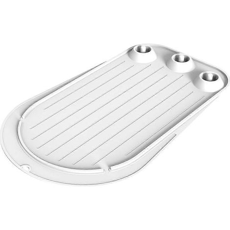 Tapis de glissement pour robot pâtissier, compatible avec les robots pâtissiers KitchenAid à tête inclinable de 4,5 à 5 pintes (4,5 à 5 L), accessoires pour robot pâtissier, blanc (1/5)