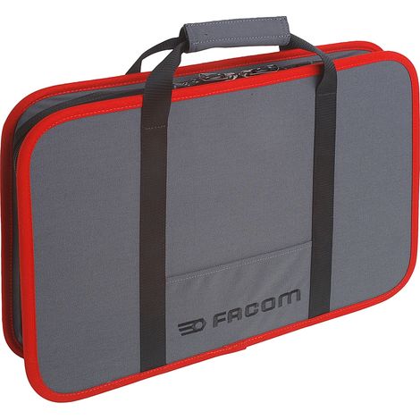 FACOM Werkzeugtasche aus Kunststoff mit Reißverschluss, 440 x 315 x 75 mm, leer (1/2)