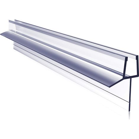 S'AFIELINA Ersatzdichtung Wasserabweiser Duschdichtung Schwallschutz Duschkabine Bad 7-8mm Glas 100cm