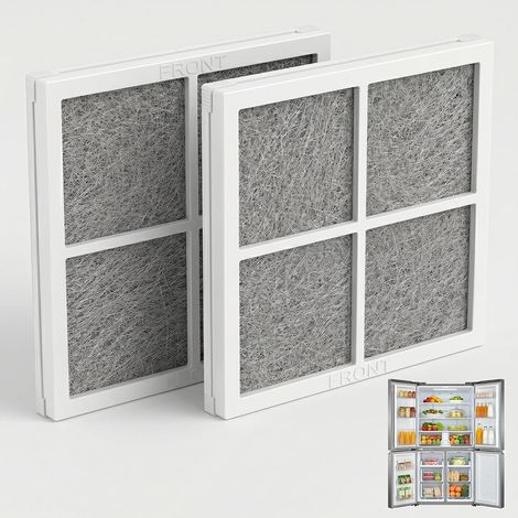 Filtro de aire de 2 piezas para refrigerador LG Pure n Fresh Filter  Filtro de aire fresco  para purificador de aire de refrigerador LG LT120F LFX31925SW LFX31925SB para refrigerador Alta eficiencia A (1/5)